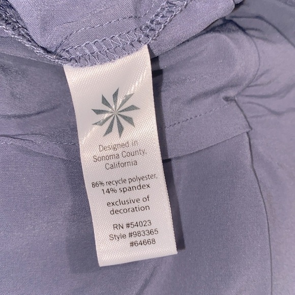 Athleta A-line skirt skort gray 17” modest length women’s 4 - Picture 7 of 7